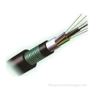 Outdoor GYTA53 Fiber Optic Cable with Corrugated Steel Armo